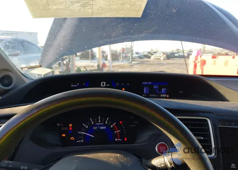 2014 Honda Civic Hybrid from USA, damaged, VIN 19XFB4F25EE001017